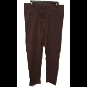 Pink Leggings Size Xl Maroon